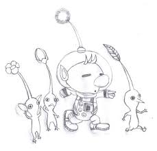 Alph is blue, brittany is pink, charlie is also, pikmin turn a pale shade of their color when idle in the first game — something not repeated in. Olimar And Pikmin By Meowmaster789 On Deviantart