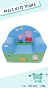 peppa pig kindersessel fur das kinderzimmer kleiner peppa wutz fans in 2021 kinder sessel kindersessel kinder zimmer