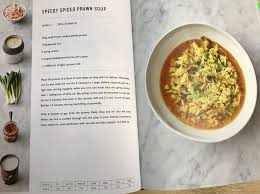 Speedy Spiced Prawn Soup Prawn Soup Food Recipes