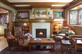 It was a reaction against mass production and the excesses of victorian. Arts Crafts Fireplace Traditional Games Room Minneapolis By Trehus Architects Interior Designers Builders Houzz Ie