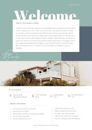 Home Rental Welcome Book Template Microsoft Word Template Etsy Book Template Airbnb Homeaway
