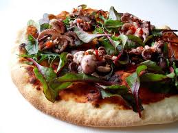 Baby Octopus Pizza Seafood Pizza Pizza Baby Octopus