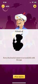 Is there an uncensored version of akinator? : rAkinator