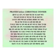 We know you will experience the presence and love of god. Christmas Prayers For The Family Christmas Dinner Prayer Options