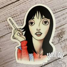 Vinyl Sticker: Wendy, Horror art, 80s horror, horror movie sticker