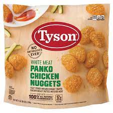 Tyson panko breaded chicken breast tenderloins. Tyson Panko Breaded Chicken Nuggets 5 Lbs Costco