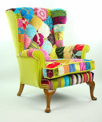 Bespoke Patchwork Armchair In Designer Velvets Etsy Patchwork Armchair Patchwork Chair Funky Chairs