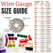 blog news artistic wire gauge guide awg the