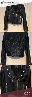 Authentic Leather Zara Trafaluc Motorcycle Jacket Authentic Leather Jackets Zara