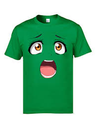 Love Smile Ahegao Adorable Phiz Face T Shirts Japan Anime Harajuku ...