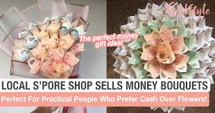 Feb 19, 2019 · tissue paper flowers make a gorgeous event decor with a big impact—think weddings, baby showers, bridal showers and more! Local Bouquet Shop Sells Unconventional Money Bouquets Girlstyle Singapore