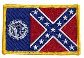 Georgia ratified the constitution on january 2, 1788, becoming the third state to do so. Georgia State Flag Patch Rectangle 1956 Version