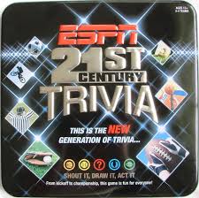 It was the first sign that the 21st century would be a period of shock and disaster. Espn 21st Century Trivia Board Game Boardgamegeek