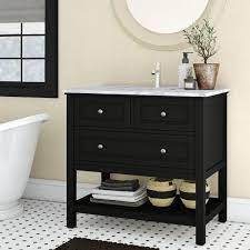 Check spelling or type a new query. Charlton Home Voss 36 Single Bathroom Vanity Set Reviews Wayfair Black Vanity Bathroom 42 Inch Bathroom Vanity Bathroom Vanity
