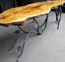 Wrought iron coffee table awesome little table wrought iron sto od, source: Organic Table Base Mark Puigmarti Metal Furniture Iron Furniture Wrought Iron Furniture