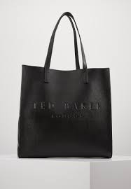 Ted baker stylish black messenger style cross the body bag 16 x 11.5. Ted Baker Soocon Shopping Bag Black Schwarz Zalando De
