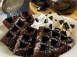 Gaufres Aux Oreo Gaufre Chocolat Recette Dessert Oreo