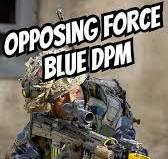 Blue DPM - OPFOR camo for a fictional enemy.