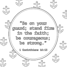 Description of the coloring page: Free Printable Coloring Pages Trust In The Lord Underbart Skapad