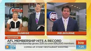He was appointed chief executive officer of the australian football league (afl) on 30 april 2014. Afl Ceo Gillon Mclachlan Says Kochie Has The Ugliest Tie He S Ever Seen Daily Telegraph