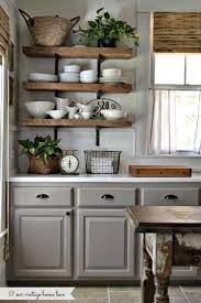 Farmhouse kitchen with gray cabinets. 45 Elegant Ideas For The Remaking Of The Kitchen Cabinet Of The Gray Farmhouse Painted Kitche Painting Kitchen Cabinets New Kitchen Cabinets Kitchen Renovation