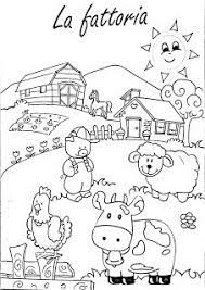 Maestra Marinica La Fattoria Schede Da Colorare Bambini Da Colorare Disegni Da Colorare Per Bambini Libri Da Colorare