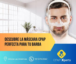 Estás cansado de luchar con tu máscara CPAP debido a tu barba? 🧔‍♂️💤 No  te preocupes, tenemos la solución perfecta para ti. Si tienes vello facial,  las máscaras faciales completas pueden ser