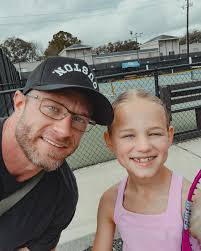 So fun to watch Riley at her very first tennis tournament this past  weekend. Transitioning from soccer she's only been playing tennis for just  a few months now, but has really taken
