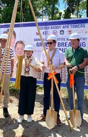 Asenso Baroy 4PH Towers Groundbreaking DHSUD 10 Regional Director Ariel B.  Abragan, and Muncipality of Baroy Mayor Grelina Mantohac-Lim, recently came  together for the groundbreaking ceremony of the "ASENSO BAROY 4PH Towers."