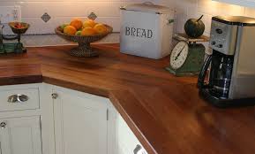 wood countertops kitchen