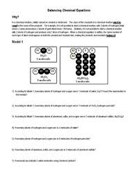 Types of reactions chemical reactions dance key questions 1. Balancing Chemical Equations Coloring Worksheets Teaching Resources Tpt