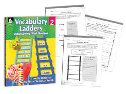 Free online word ladder 1st grade. Vocabulary Ladders Shell Education
