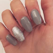 Check spelling or type a new query. Coffin Nails Nails Coffin Grey Glitter Longnails Silver Nails Gel Nails Trendy Nails