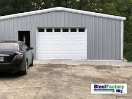 How much does it cost to own a private helicopter? Steel Factory Mfg 24x24x8 Galvanized Steel Metal Storage Garage Building Kit Ebay
