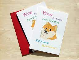 Doge Valentine S Day Card Funny Meme Greeting Card Pop Culture Reddit Anniversary Card Love Card Valentines Day Card Funny Valentines Memes Valentines Cards Try your luck at laughing them into bed with one of our hilariously funny valentine's cards.