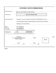 Pastikan nama yang tertera sesuai dengan identitas pribadi yang. Contoh Kwitansi Pembelian Blog Pendidikan