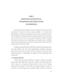 Pengaruh pendidikan terhadap perekonomian negara. Pdf Kerangka Konseptual Pendidikan Multikultural Di Indonesia