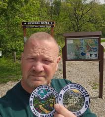 2.82 miles of hiking/walking towards our challenge. #springflingchallenge  #myadventurechallenge #troughcreekstatepark