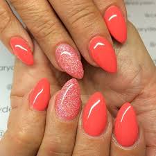 Coral acrylic rocks, acrylic rock filler, vase filler, gems, acrylic gems, table scatter, ice acrylic powder ,neon coral acrylic powder , nail supplies, coral nail polish, nail cosmetics , nail art. Acrylic Nails 8th Grade New Expression Nails