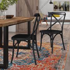Trent Austin Design South Gate Side Chair Reviews Wayfair Cross Back Dining Chairs Dining Chairs Side Chairs