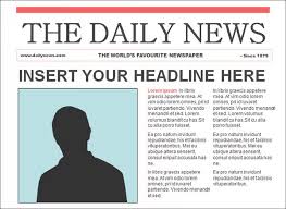 9 Newspaper Templates Newspaper Article Template Article Template Newspaper Template