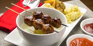 In indonesian language nasi means (cooked) rice and tim means steam. 9 Resep Bakso Bakar Nikmat Dari Bakso Bakar Pak Man Sampai Bakso Bakar Bumbu Rujak Merdeka Com