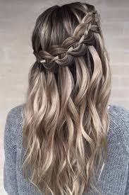 15 Cute Hairstyles For Spring Formal Every College Girl Can Pull Off Society19 In 2020 Braids For Long Hair Waterfall Braid Hairstyle Braided Hairstyles Easy