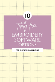 Visit embroiderydesigns.com for thousands of machine embroidery designs, patterns, and fonts. 9 Best Free Embroidery Software For Digitizing And Editing