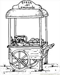 Join now drawing colors for kids ►blog : Lemonade Stand Coloring Page For Kids Free Seasons Printable Coloring Pages Online For Kids Coloringpages101 Com Coloring Pages For Kids