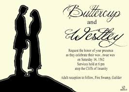 The Princess Bride Wedding Invitation Brides Wedding Invitations Princess Bride Wedding Wedding Bride