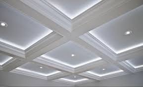 Let our lighting designers point you in the right. Coffered Ceiling With Cove Lighting Coffered Ceiling Design Coffered Ceiling Ceiling Design