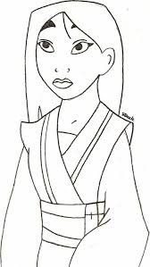 Le film est une adaptation du conte homonyme des frères grimm paru en 1812 , conte fortement. Coloriage Mulan Facile A Colorier Dessin Gratuit A Imprimer