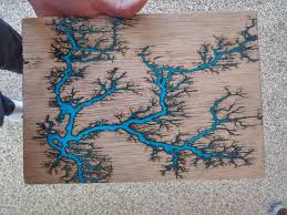 Les Fractales Sur Bois De Electrostatic Wood Creations 2tout2rien Fractale Bois Creations
