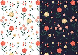 What are the different shapes of flowers? Free Vintage Floral Pattern 136894 Vector Art At Vecteezy